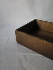 画像4: 古い蓋つき木箱 (4)