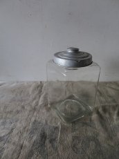 画像2: 四角ガラス瓶 (2)