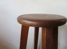 画像2: 背の高い丸椅子 (2)