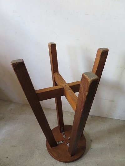 画像2: 背の高い丸椅子
