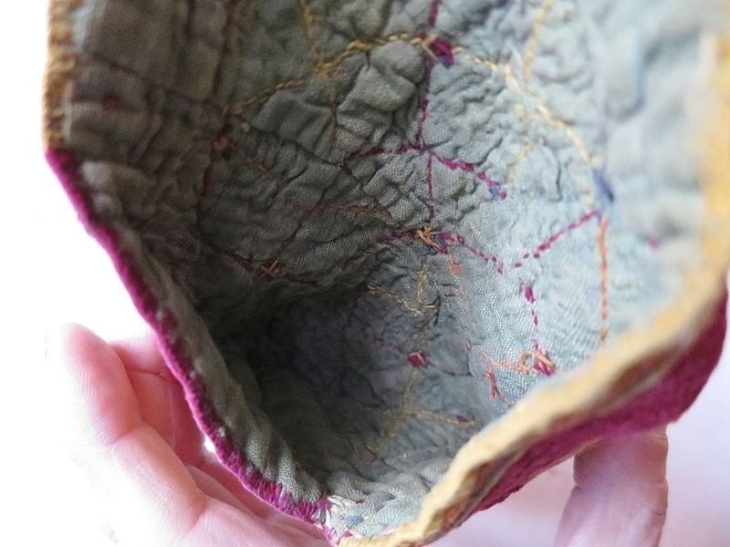 画像2: バンジャーラ族古い小物入れ