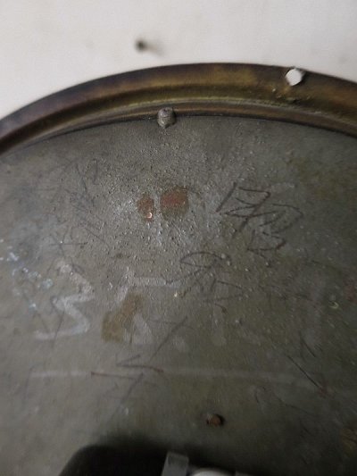 画像2: 古い文字盤の掛け時計