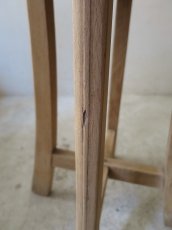 画像8: ナチュラルな木味のスツール (8)