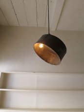 画像2: 銅製漏斗のペンダントライト (2)