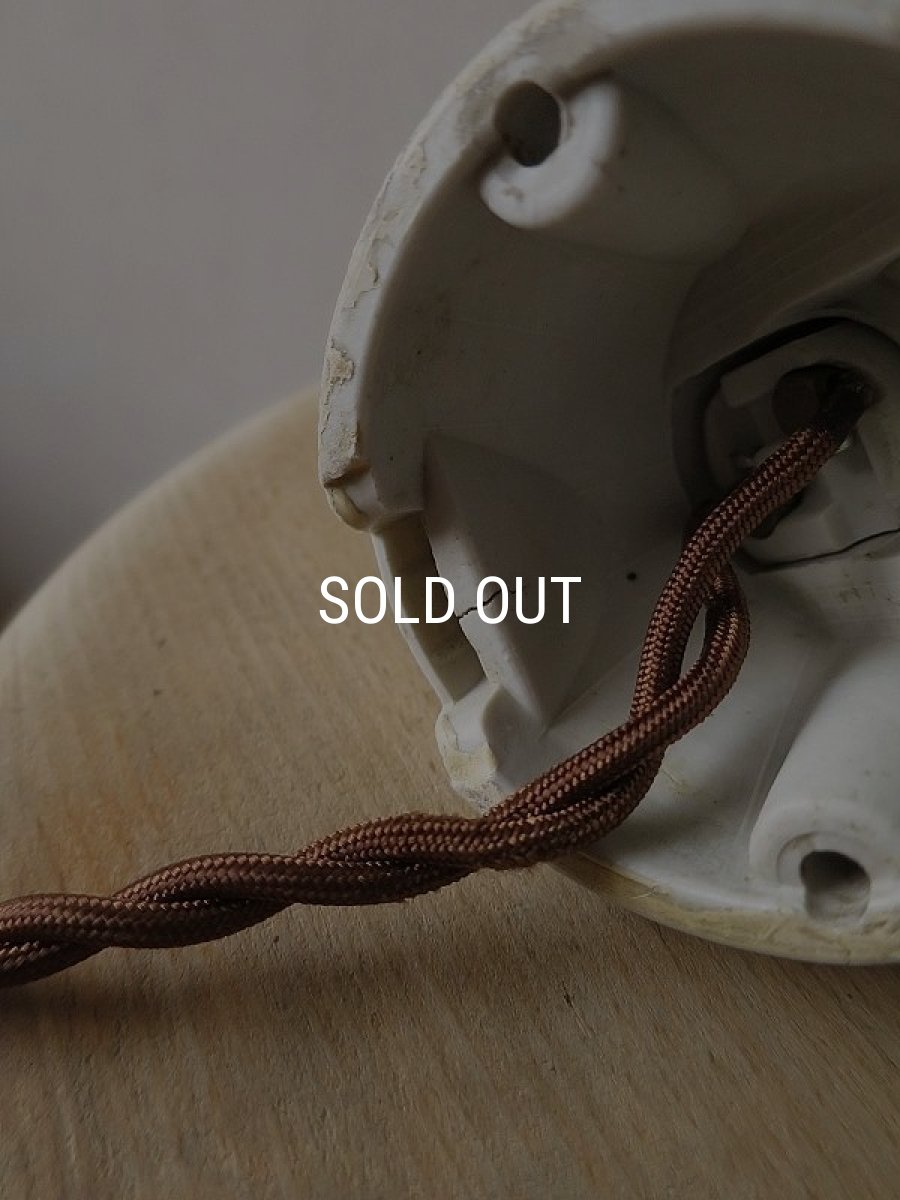 画像18: 白磁ブラケットライト (18)