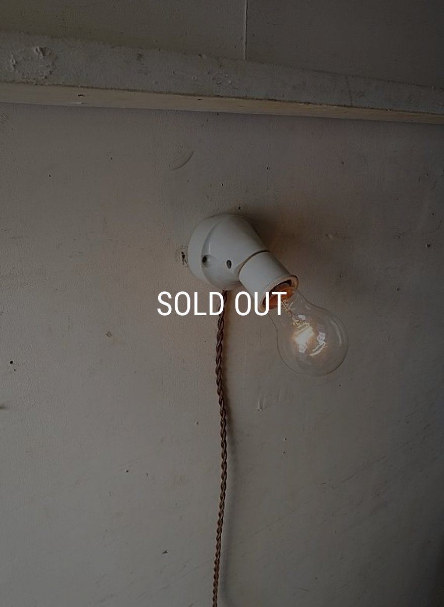 画像6: 白磁ブラケットライト (6)