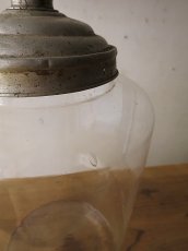 画像5: アルミ蓋の筒形ガラス容器 (5)