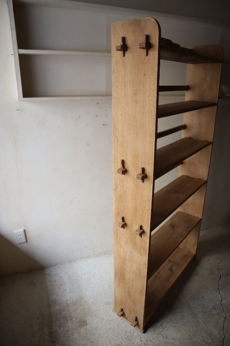 画像1: 背の高い楔の6段飾り棚