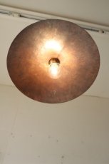 画像6: 青木三千代作 銅製シェードのペンダントライト(2) (6)