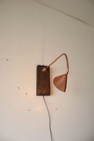 画像3: 革と文選箱の2wayライト（茶色）