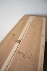 画像13: 木肌の引き出し付き薄型収納棚 (13)