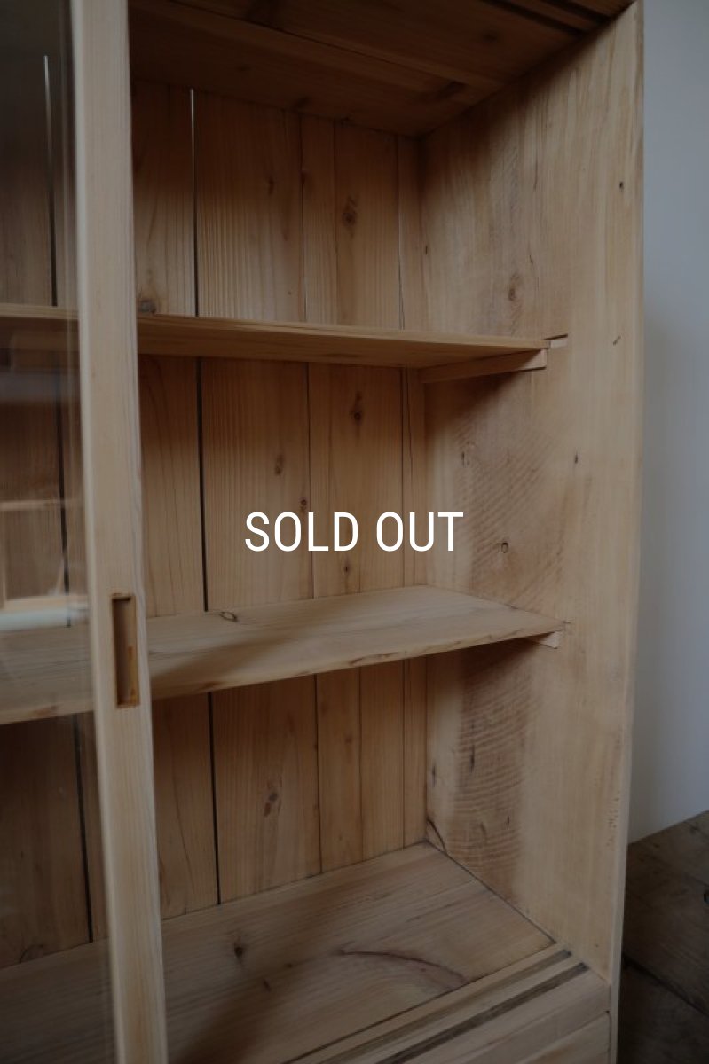 画像12: 木肌の引き出し付き薄型収納棚 (12)