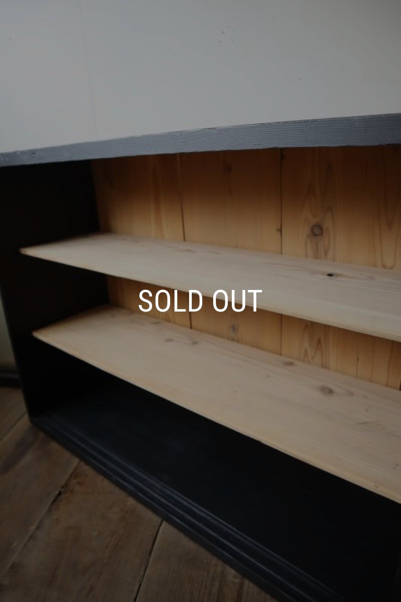 画像10: セール品！黒色収納戸棚 (10)