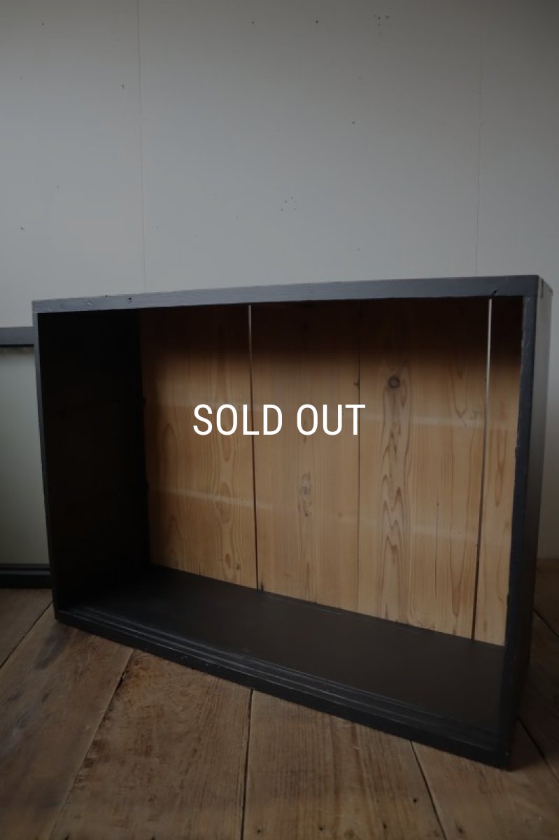 画像12: セール品！黒色収納戸棚 (12)