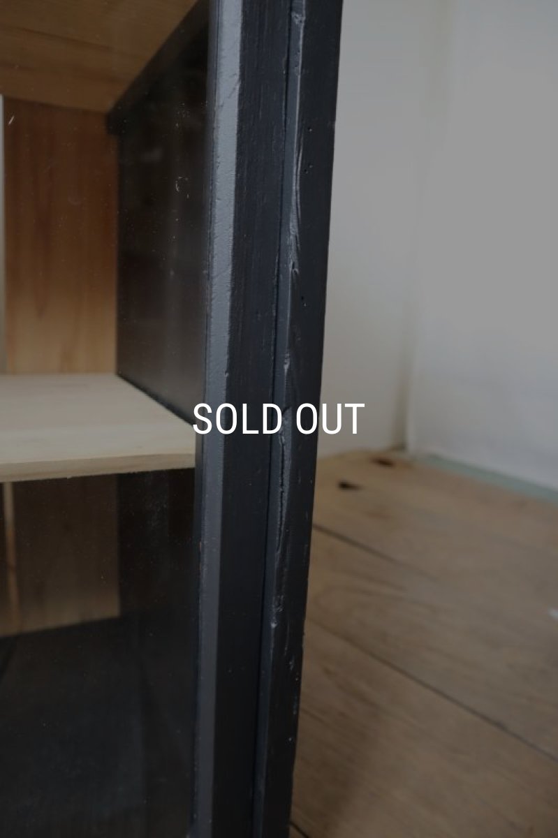 画像19: セール品！黒色収納戸棚 (19)