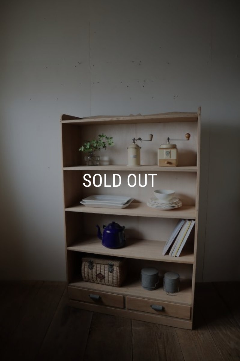 画像4: 引き出し付きオープンラック (4)