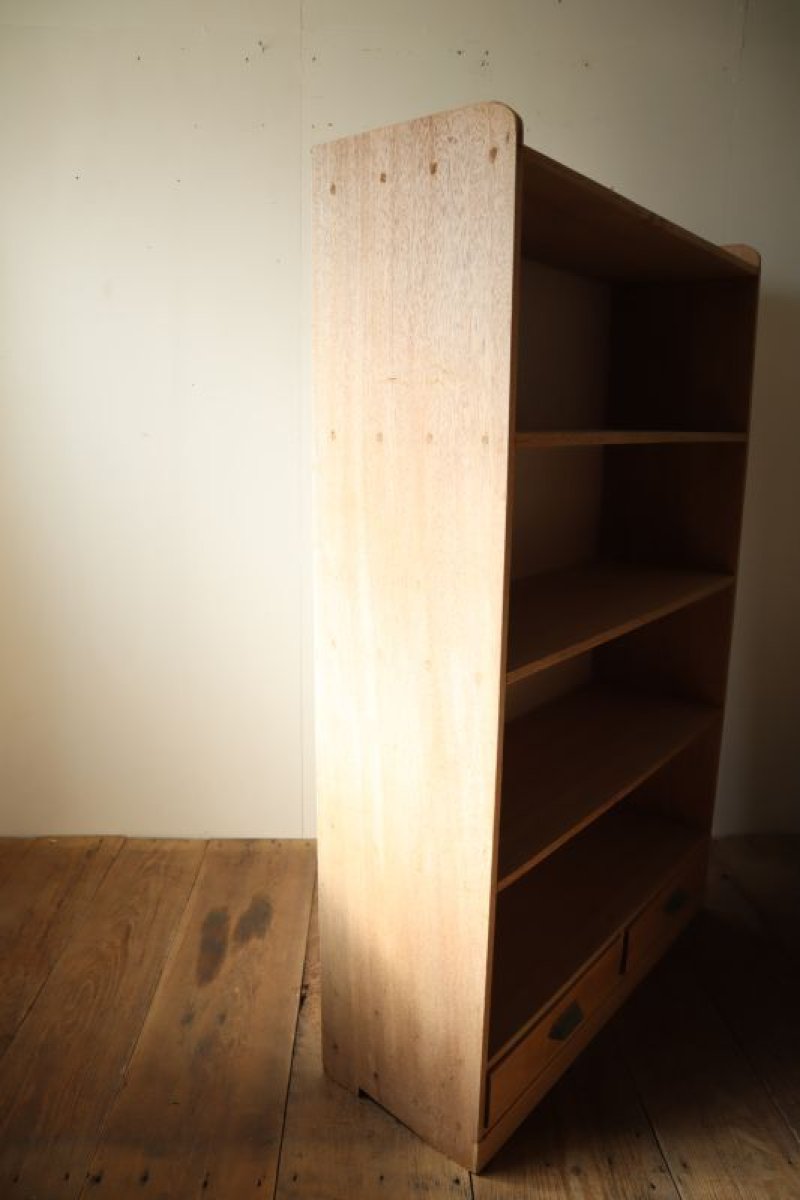 画像1: 引き出し付きオープンラック