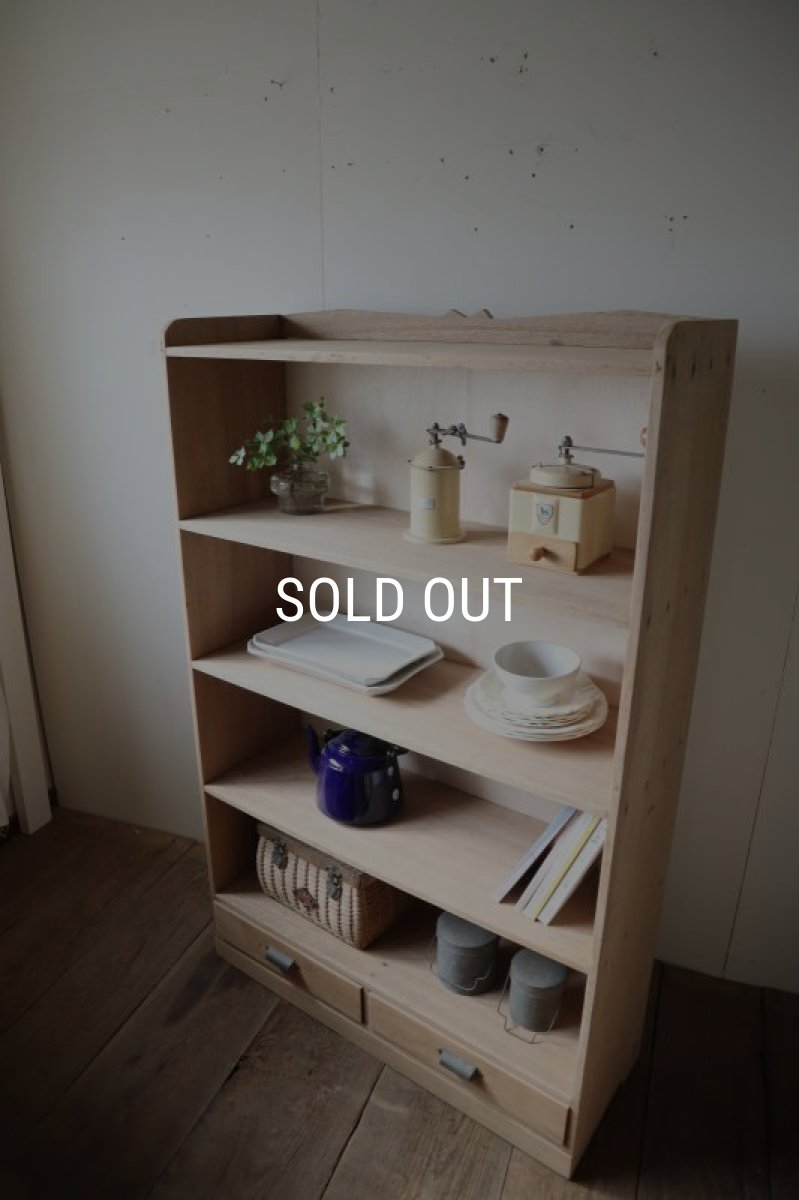 画像5: 引き出し付きオープンラック (5)