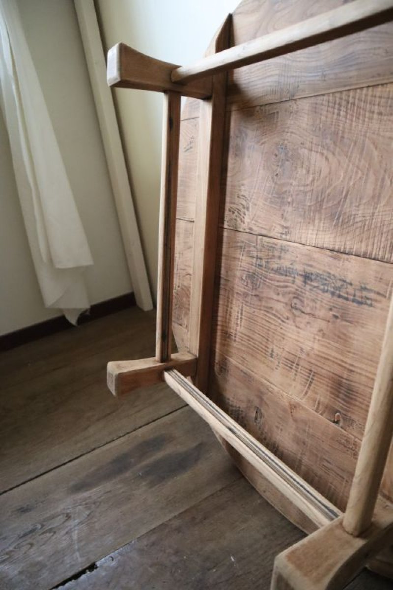 画像3: 総欅の卓袱台