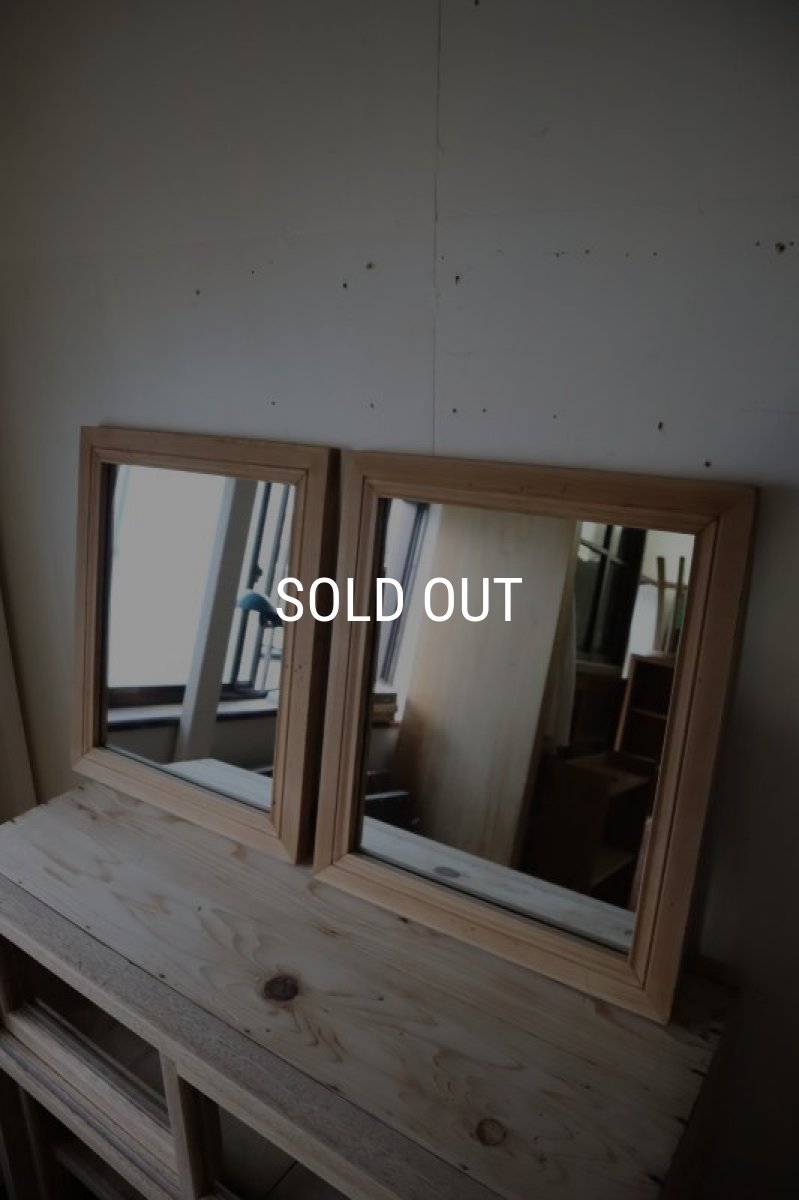 画像3: 木枠の鏡 (3)