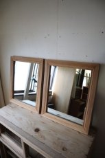画像3: 木枠の鏡 (3)