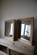 画像2: 木枠の鏡 (2)