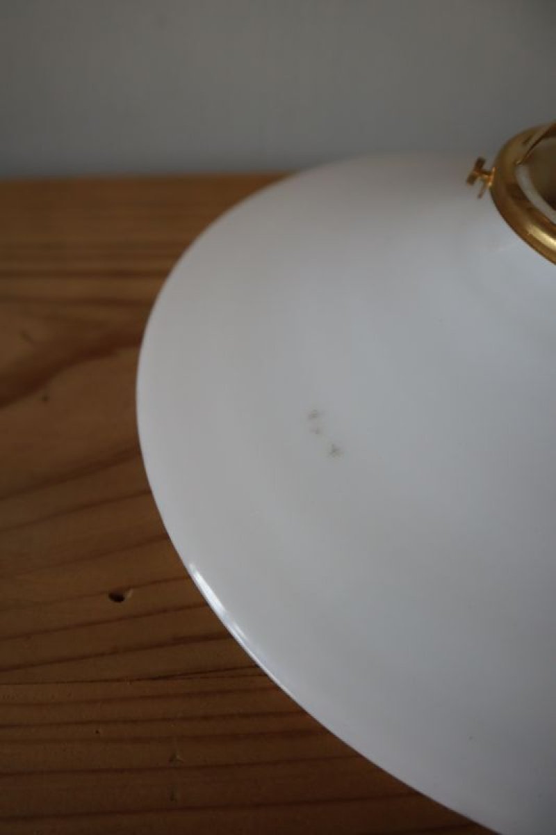 画像3: 乳白ガラスのペンダントライト