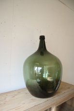 画像3: 深緑色をしたデミジョンボトル(大) (3)