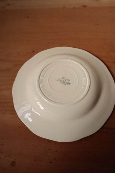画像1: ディゴワン・サルグミンヌ花リムスープ皿（A）
