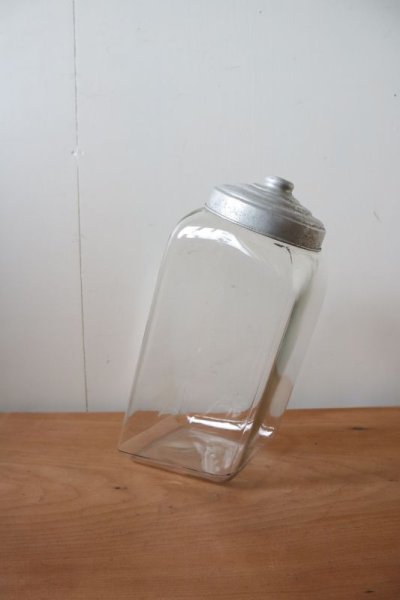 画像1: アルミ蓋のガラス瓶