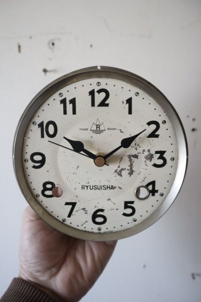 画像1: 古い文字盤の掛け時計