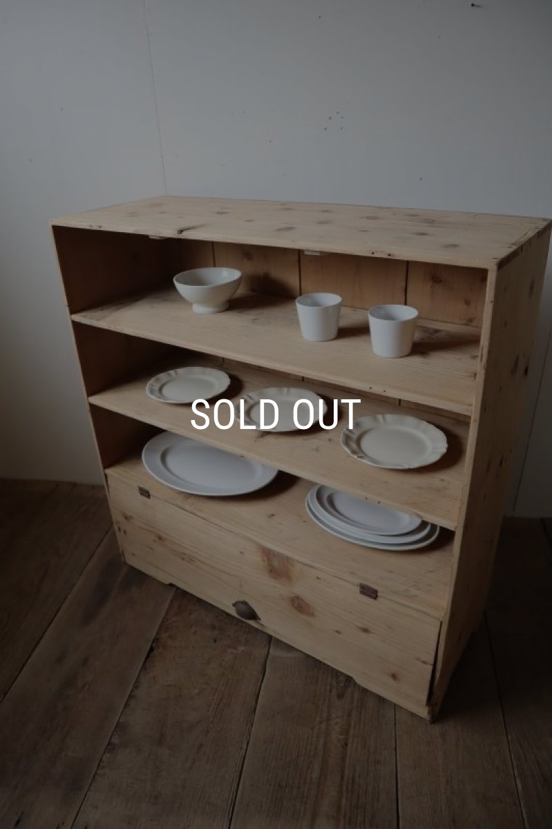 画像6: パタパタ扉付き収納棚 (6)