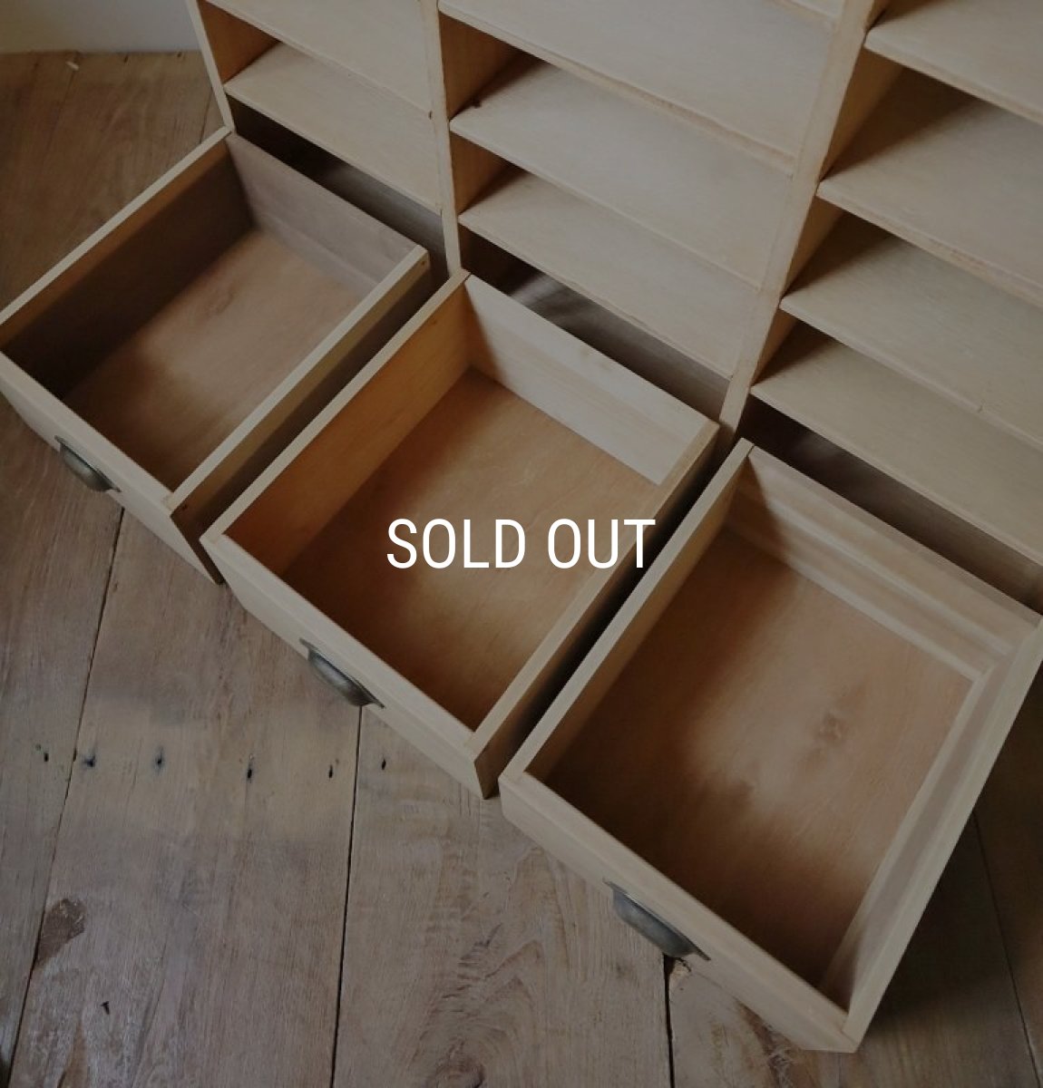 画像11: 引き出し3杯付きの書類棚 (11)