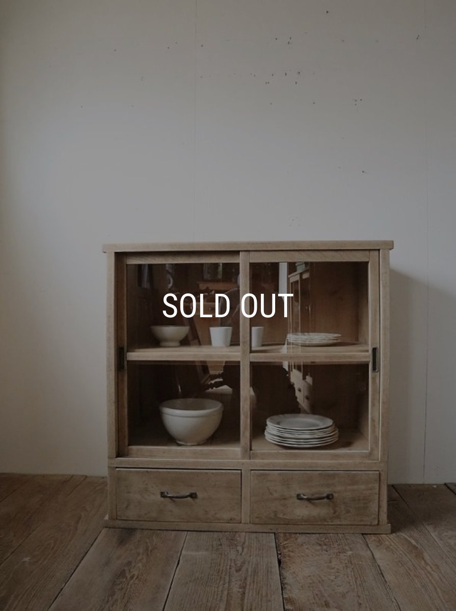 画像4: 栗の食器棚 (4)