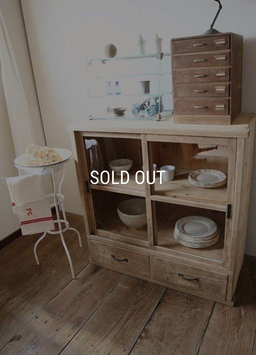 画像3: 栗の食器棚 (3)