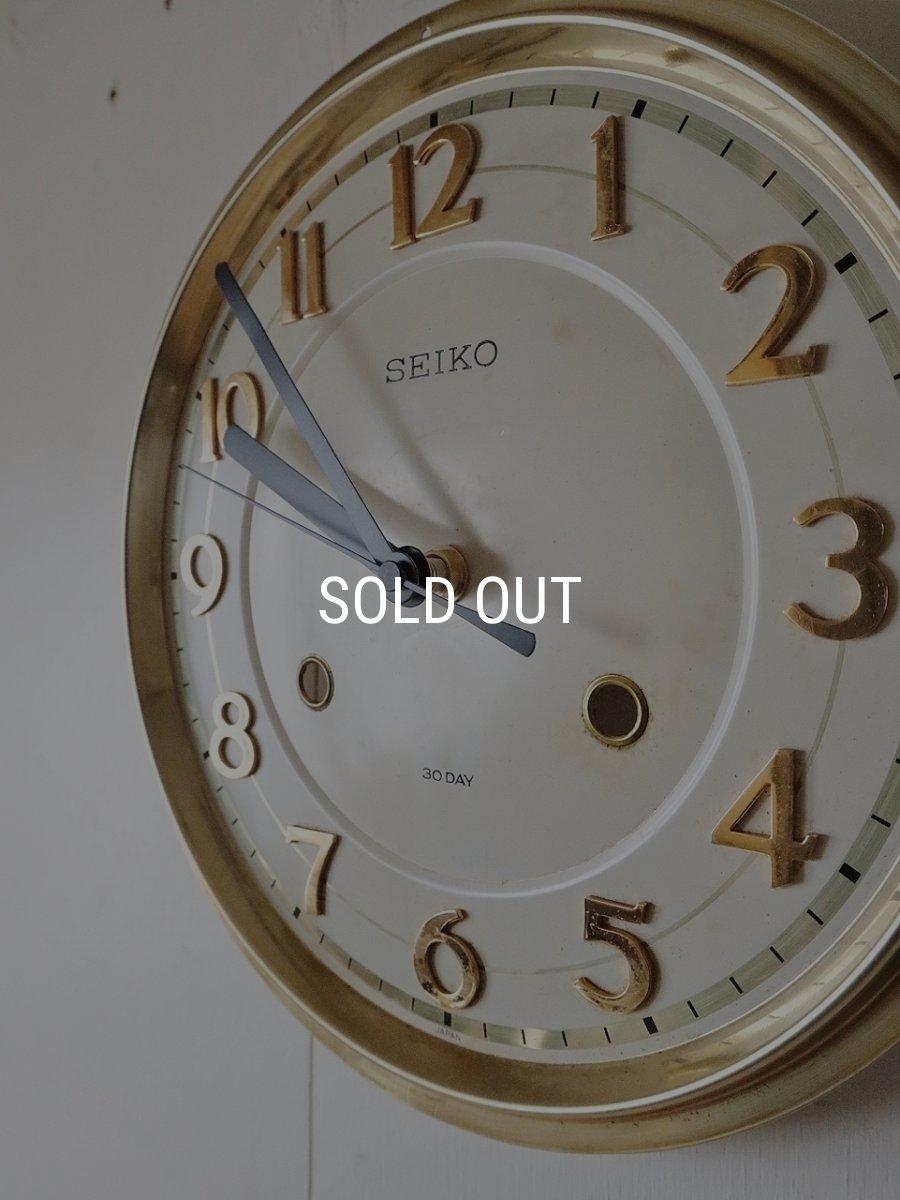 画像7: 古い文字盤の掛け時計（B） (7)