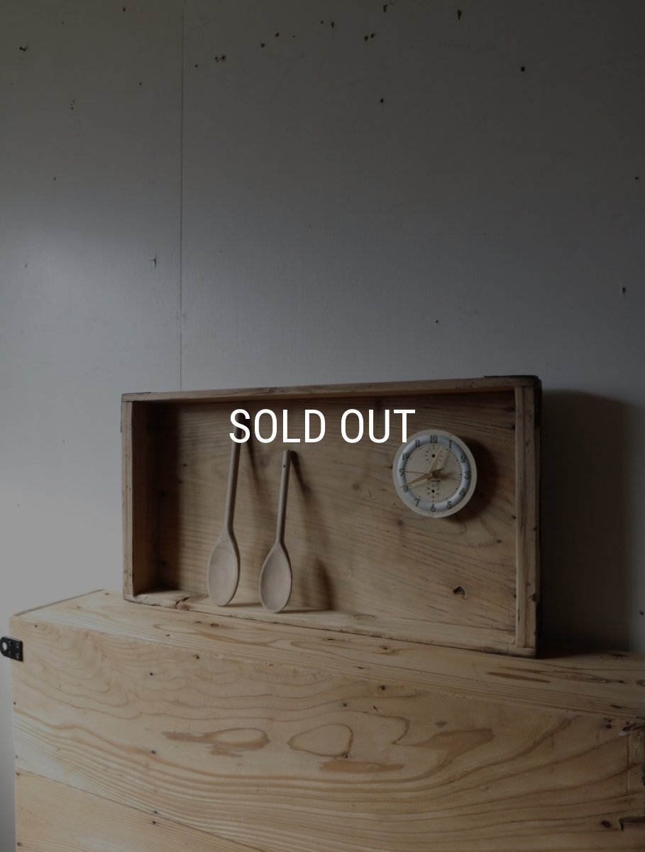 画像16: 時計付き壁掛け飾り棚(B) (16)