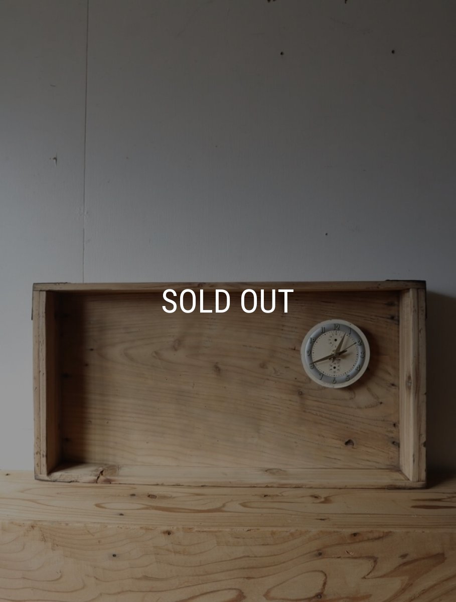 画像18: 時計付き壁掛け飾り棚(B) (18)
