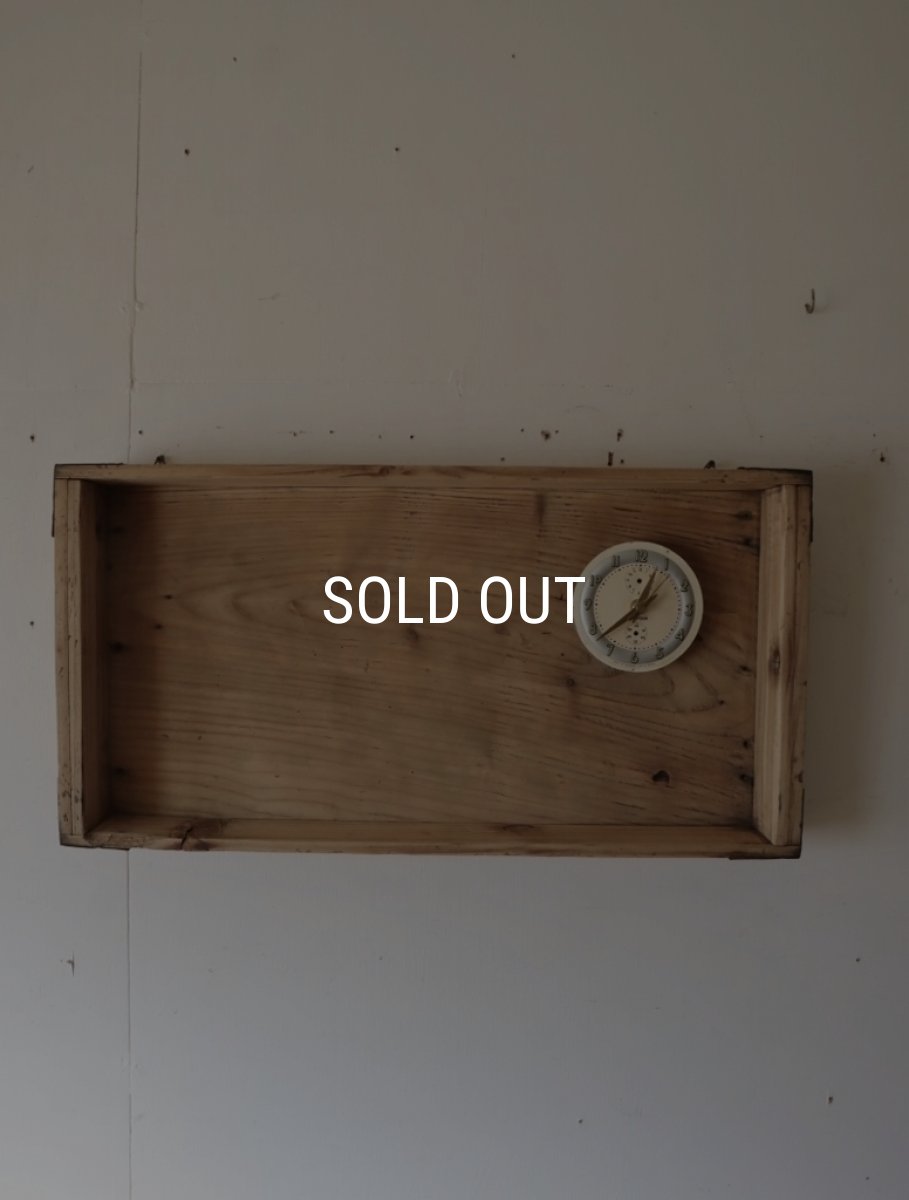 画像9: 時計付き壁掛け飾り棚(B) (9)