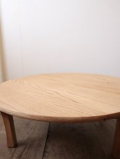 画像8: 折り畳み式丸卓袱台 (8)