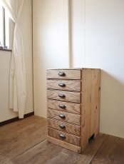 画像4: A4ファイル収納７段小引き出し (4)