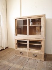 画像2: 重ねの水屋箪笥 (2)