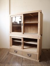 画像5: 重ねの水屋箪笥 (5)