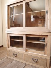 画像6: 重ねの水屋箪笥 (6)