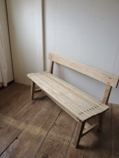画像8: 楢のベンチ (8)