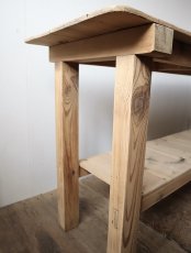 画像15: 木肌の良い横長テーブル (15)