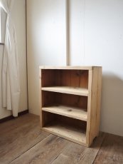画像4: 木肌の良い収納棚 (4)