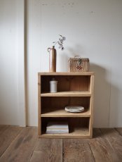 画像1: 木肌の良い収納棚 (1)