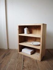 画像2: 木肌の良い収納棚 (2)