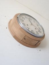 画像7: meiji丸型掛け時計 (7)